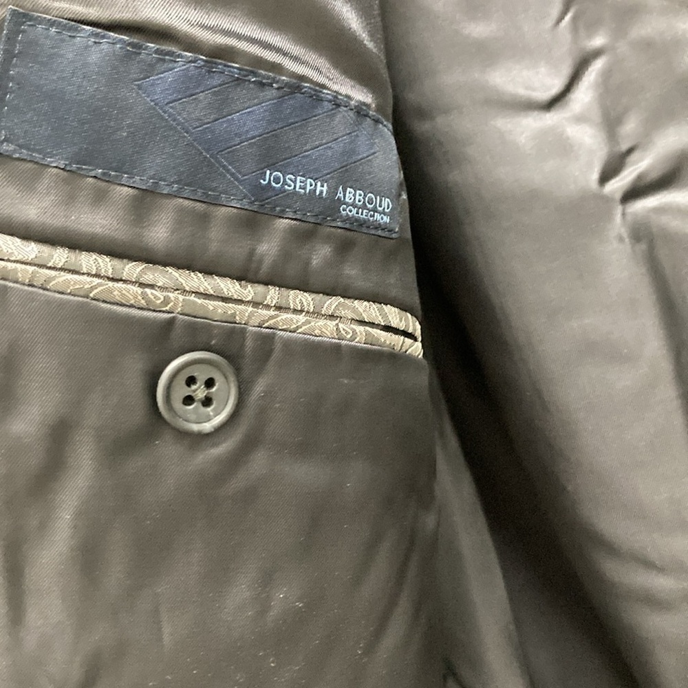 Joseph Abboud Blue Sport Coat with Notched Lapels - Picture 2 of 3